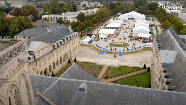 Forum mondial Normandie pour la Paix - Aftermovie - Création vidéo à Caen